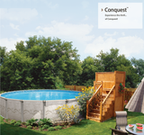 Conquest above ground swimming pool kit